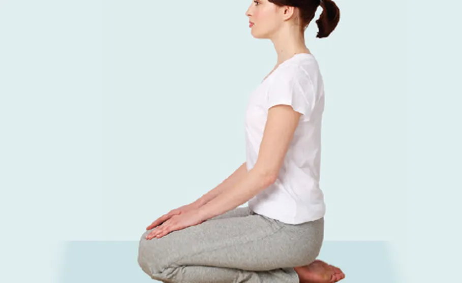 Calming night yoga positions